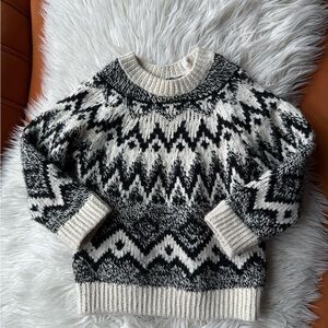 Zara Chunky Knit Sweater Size 2/3T